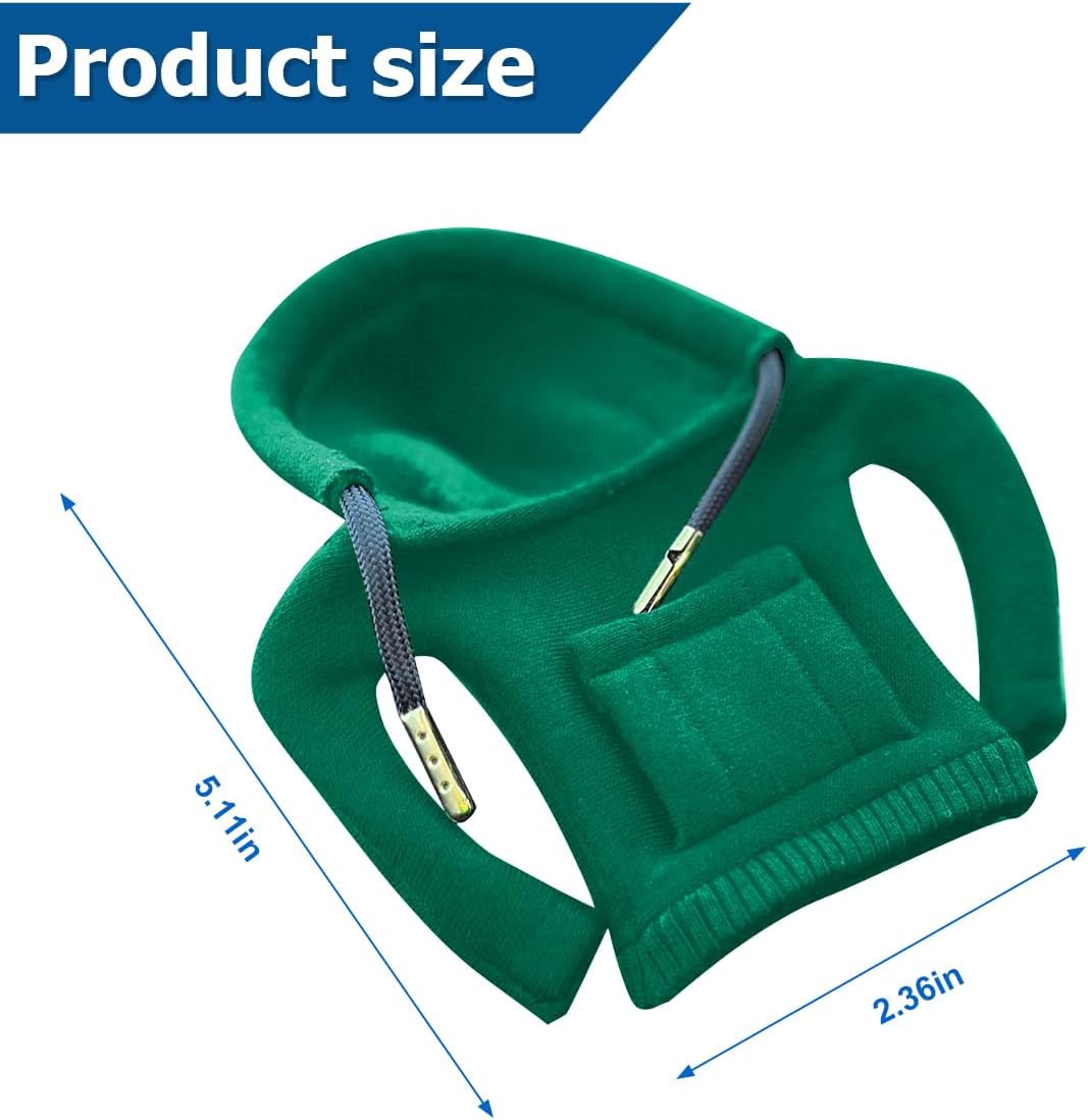 zipelo Funda para pomo de palanca de cambios de automóvil, diseño de suéter de moda, bonita camisa con capucha para pomo de palanca de cambios de