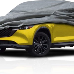 Cubierta de coche de 5 capas para Mazda CX-3 2016-2021 SUV de 4 puertas, ajuste semipersonalizado, contaminación de cobertura completa, polvo, sol, Cubierta de coche de 5 capas para Mazda CX-3 2016-2021 SUV de 4 puertas, ajuste semipersonalizado, contaminación de cobertura completa, polvo, sol,