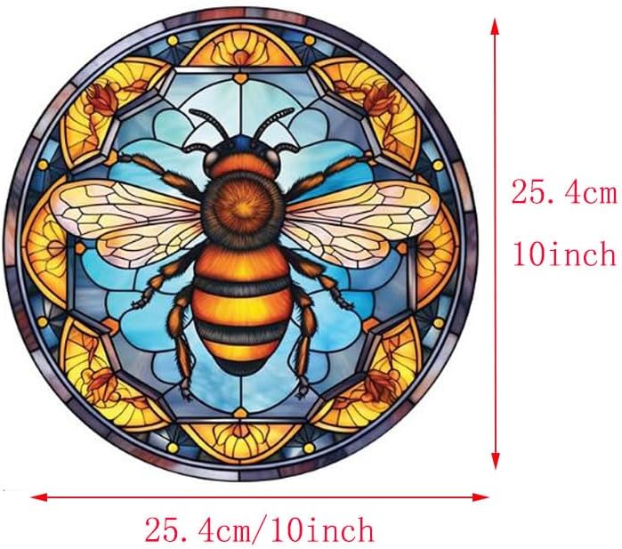4 calcomanías electrostáticas para ventana, diseño artístico, anticolisión, para decoración del hogar, 4 unidades