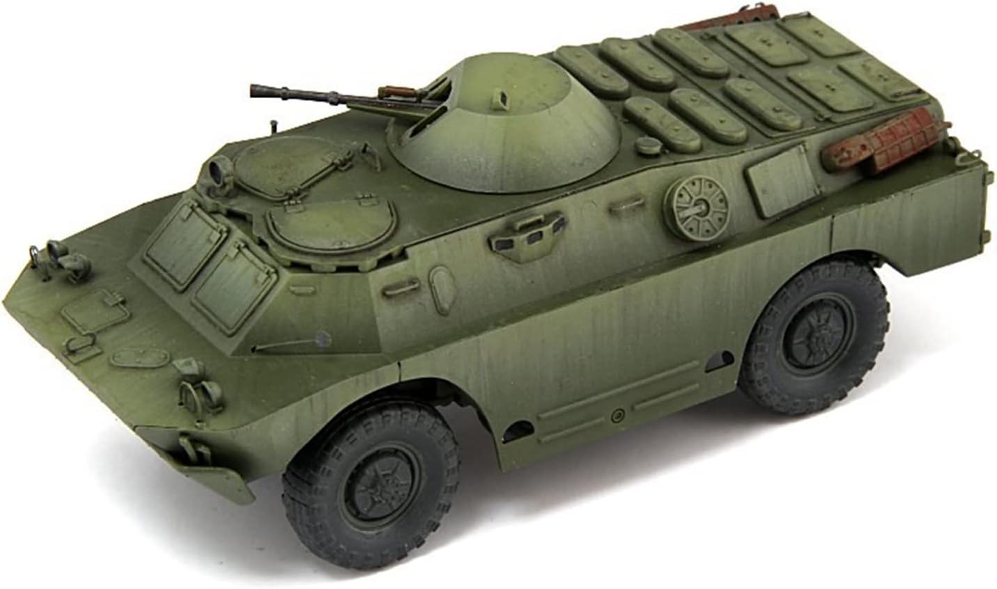 Tank 3D Puzzles Kits de modelos de plástico, escala 135 modelo de vehículo de reconocimiento tardío BRDM-2 Ruso, juguetes para adultos y regalo
