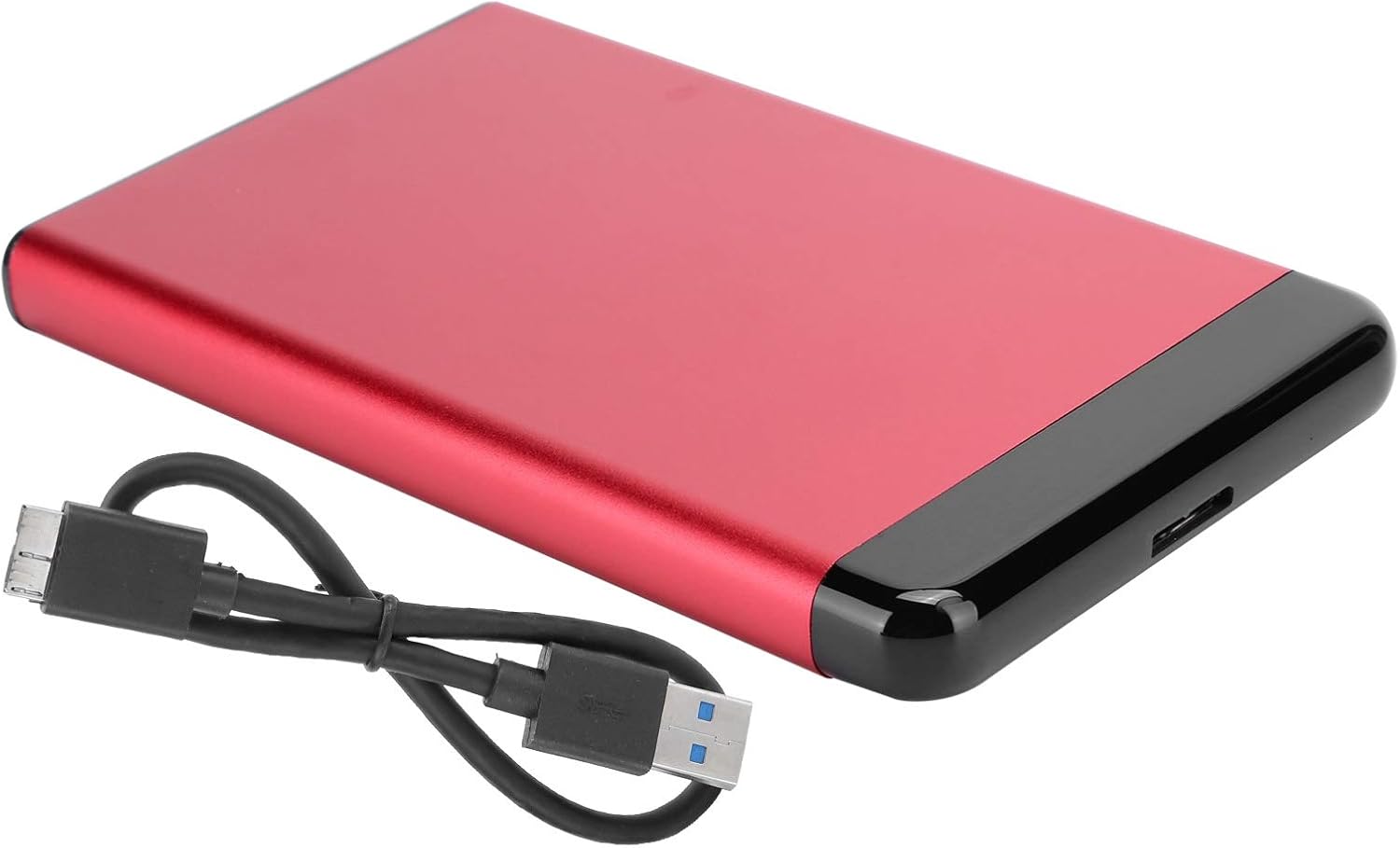 Qiilu Disco duro externo 4Tb 2Tb Disco duro externo Aleación de aluminio Caja de disco duro móvil Usb3.0 portátil 2.5In Ssd HDD Sata Caja de