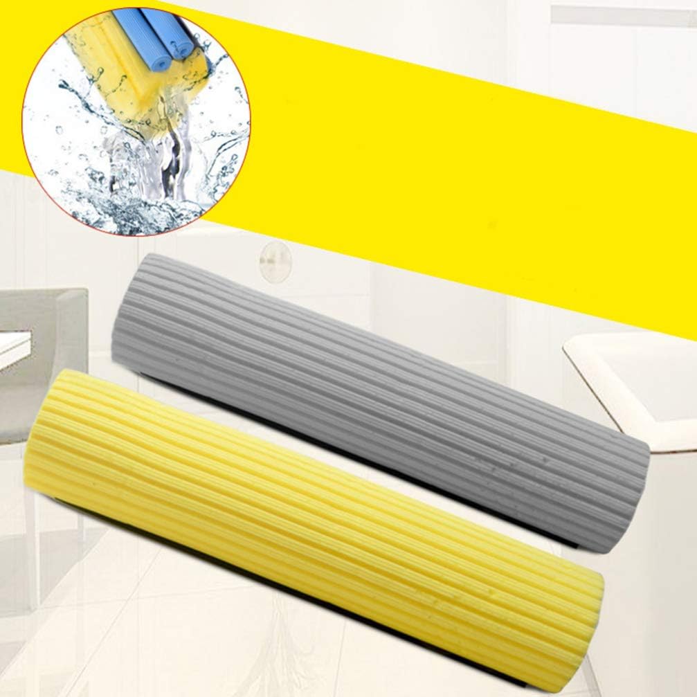 LIFKOME Trapeador de vapor para cocina, hogar, esponja, recambio de cabezal de fregona súper absorbente y de goma PVA, cabezal de mopa de espuma de