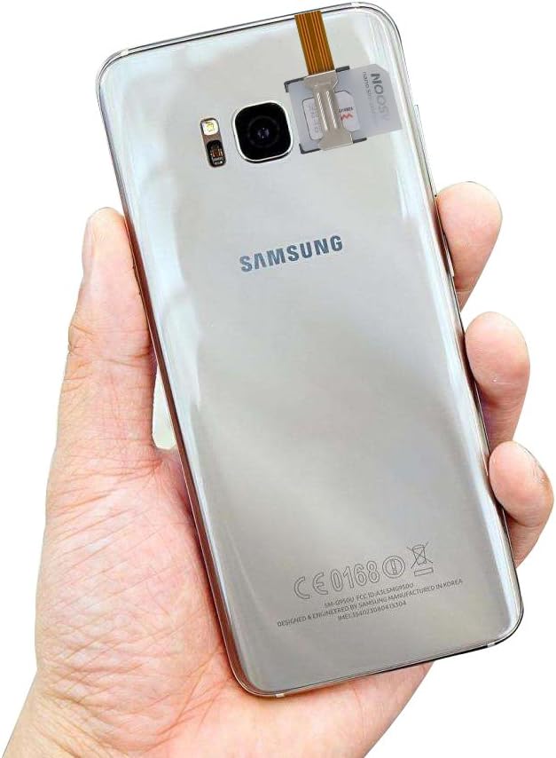 Adaptador doble SIM (2 piezas) para Samsung S7  S7 Edge  S8  S8+ Huawei Mate789 Xiaomi Lenovo, extensor dorado ultrafino 2 en 1 para teléfono