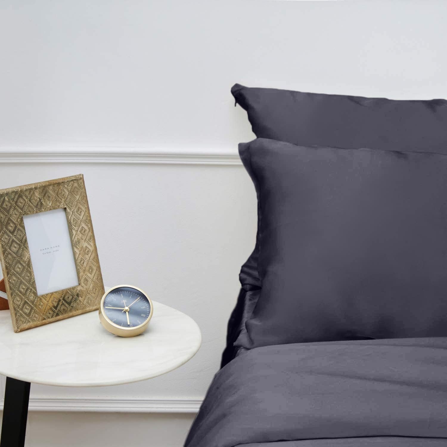 INSSL – Funda de almohada de seda de morera para mujeres, para cabello y piel, te mantiene cómoda y transpirable durante el sueño (tamaño estándar,