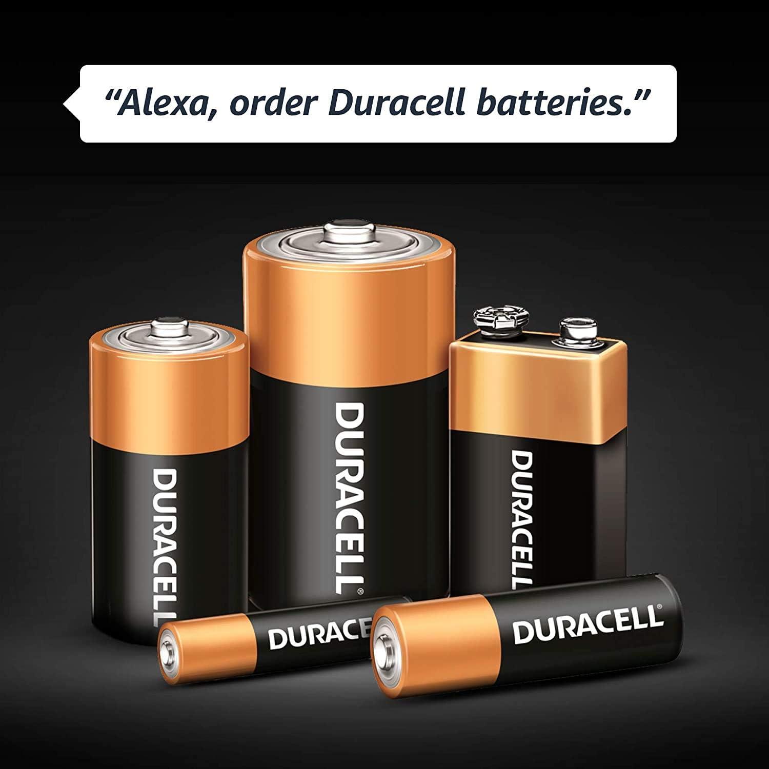 DURACELL – Pilas alcalinas AA CopperTop, batería doble A multiusos de larga duración para negocios y hogar