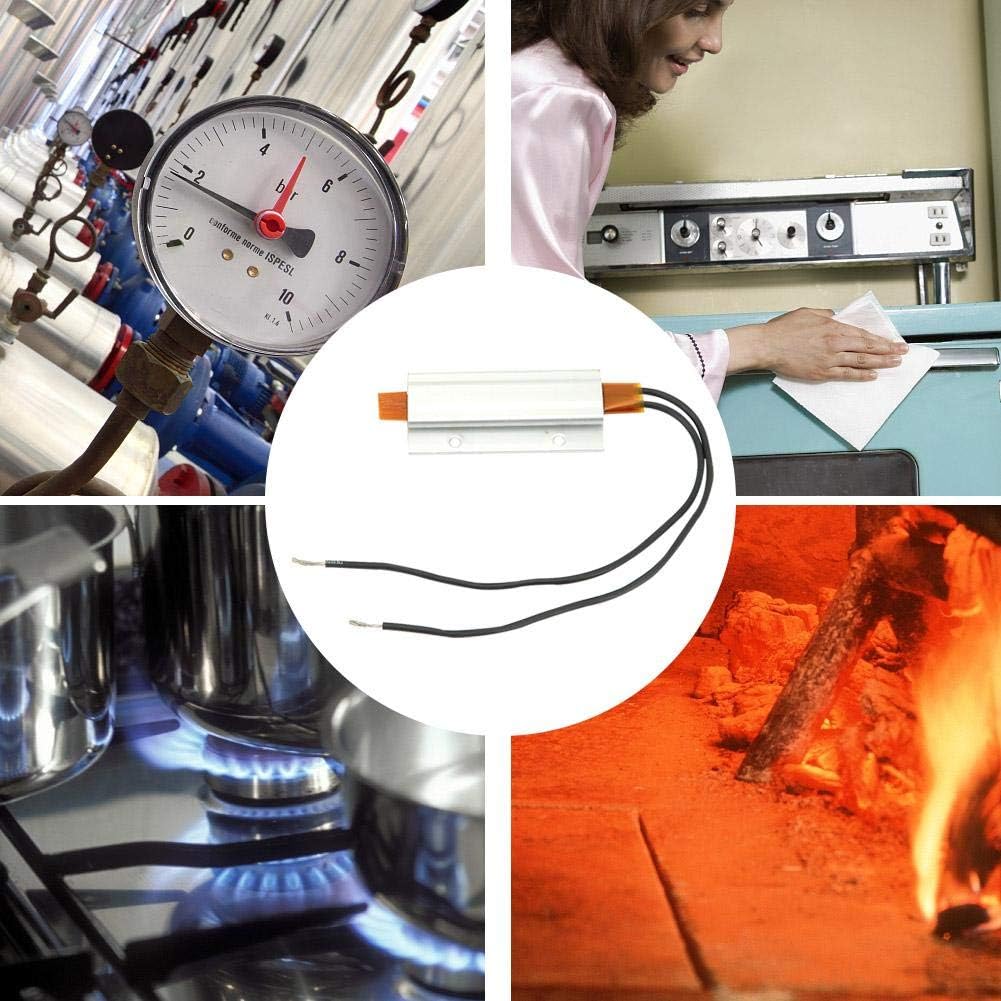YWBL-WH 2 piezas PTC elemento calefactor de aluminio PTC placa calefactora de temperatura consistente termostático de cerámica