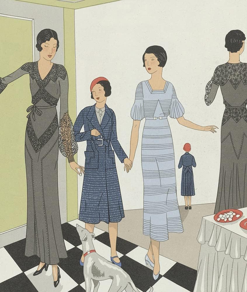 ArtDirect Art – Taste – Beauty, P. 19 (1932) 36×42 UnFramed Museum Art Print Poster Ready for Framing by Anonymous