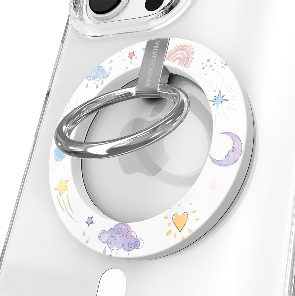 Velvet Caviar Compatible con MagSafe Phone Grip  Soporte de anillo magnético con soporte ajustable  Accesorios MagSafe extraíbles para iPhone 12,