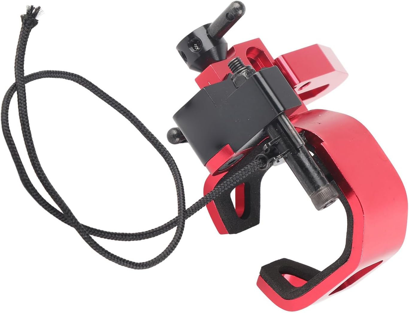 Smackdown Lockup Click Flecha Rest, Smackdown Click Rest Ajuste de 4 vías para campo de tiro con arco (rojo)