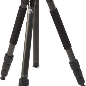 Sirui W-1204 Trípode de fibra de carbono impermeable de 4 secciones, capacidad de 33.1 libras, altura máxima de 65 pulgadas, gris (6913) Sirui W-1204 Trípode de fibra de carbono impermeable de 4 secciones, capacidad de 33.1 libras, altura máxima de 65 pulgadas, gris (6913)
