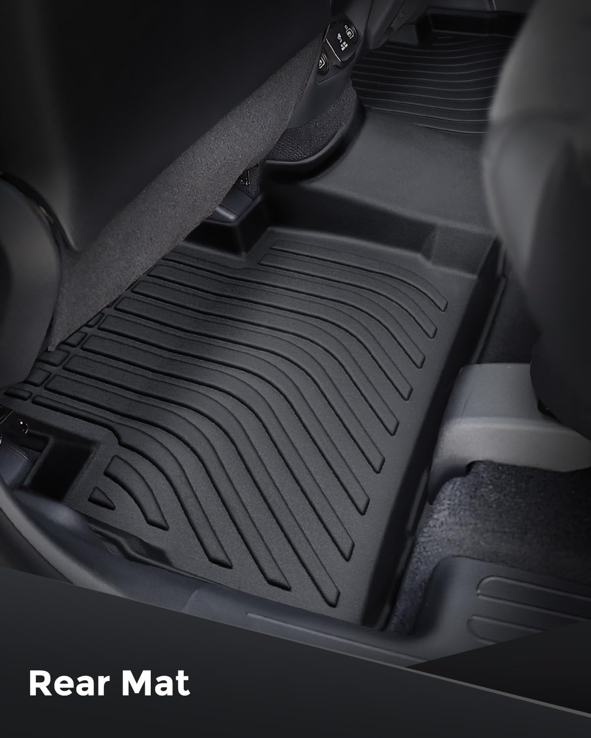 Liner Master Alfombrillas para Hyundai Santa Fe 2023 2022 2021 (no para híbridos), 4 forros personalizados para todo tipo de clima, aptos para carga