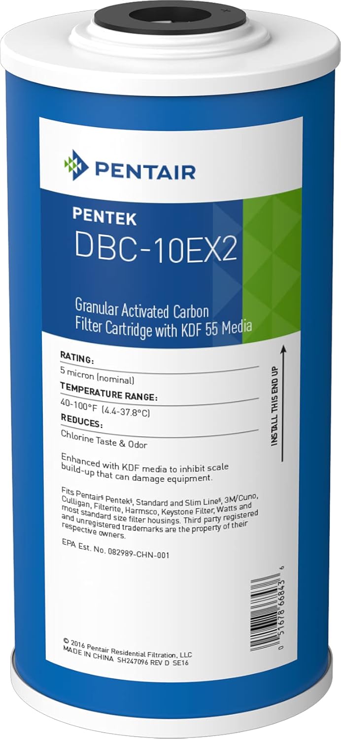 Filtro bacteriostático Pentek DBC-10EX2 KDFGAC (10 x 4.5)