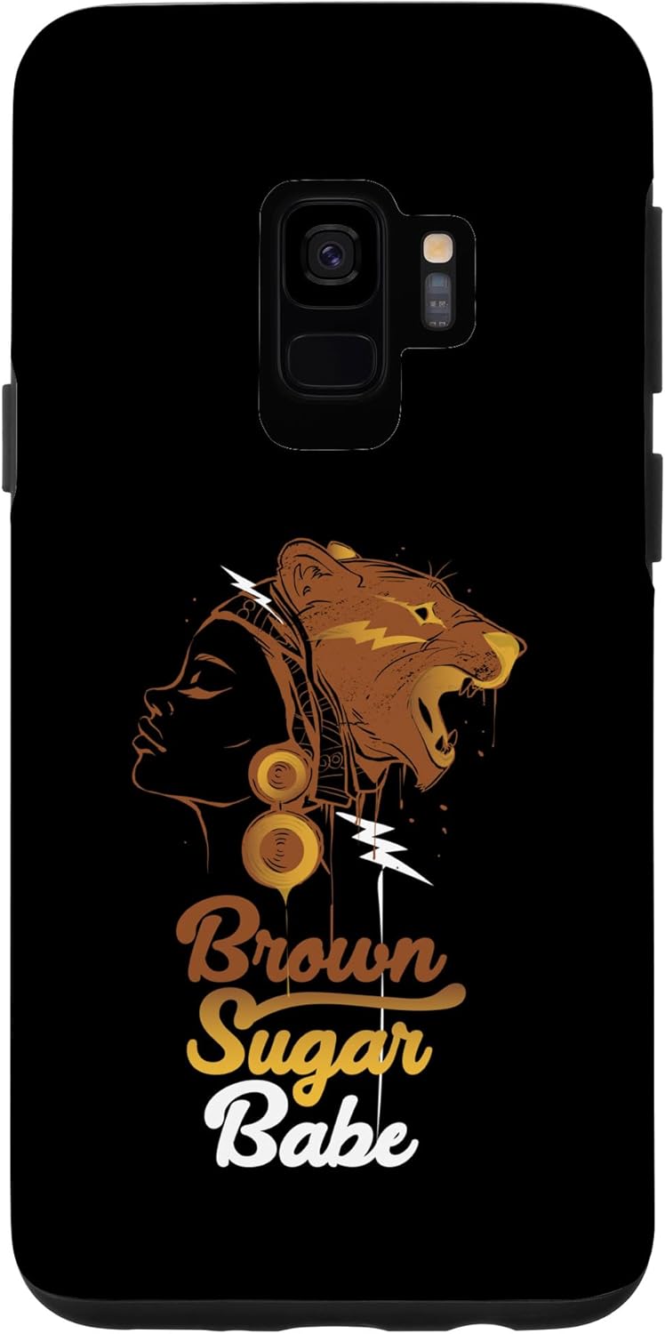Funda para Galaxy S9 Brown Sugar Babe Proud Black Women African Pride