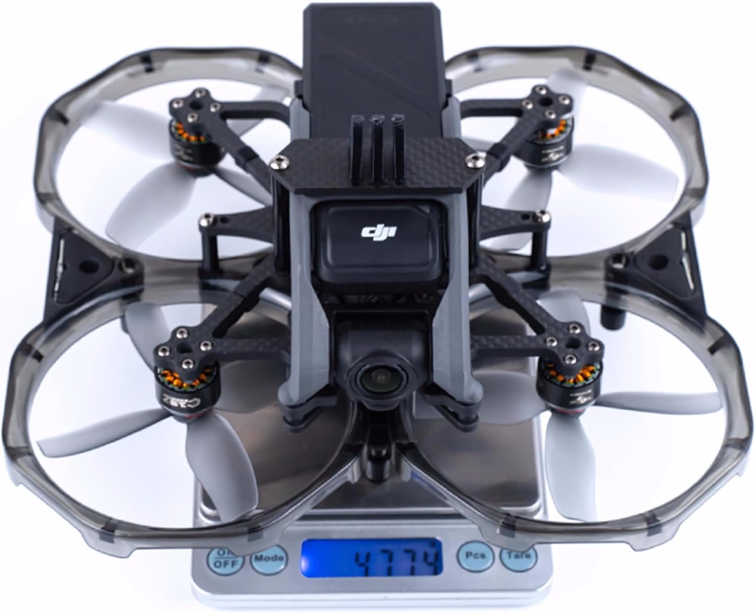 Axisflying FPV Drone MotorCarbon Fiber 3.5inch Kit de actualización de marco para DJI Avata (marco y motores (4 piezas) y hélices)