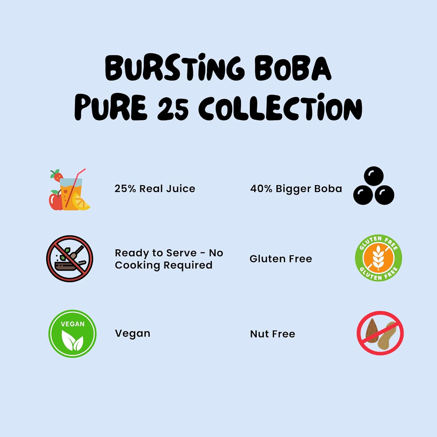 Bossen – Boba explosiva con sabor a maracuyá Pure 25 de 7.26 libras (kiwi)