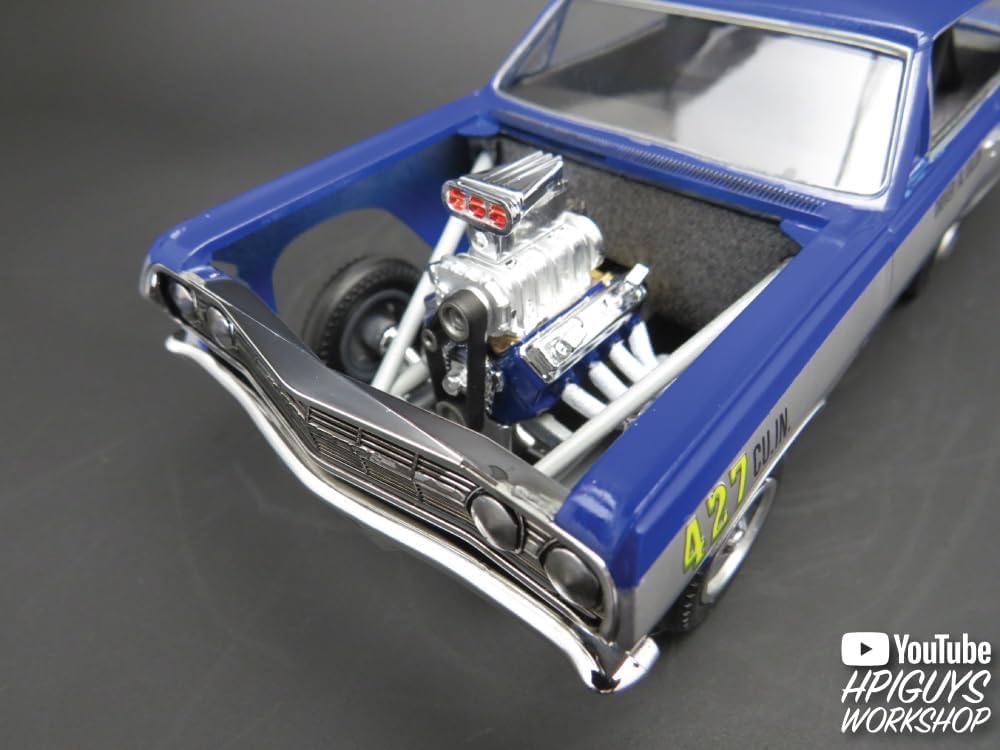 AMT 1965 Chevy Chevelle AWB Time Machine 125 Kit de modelo a escala