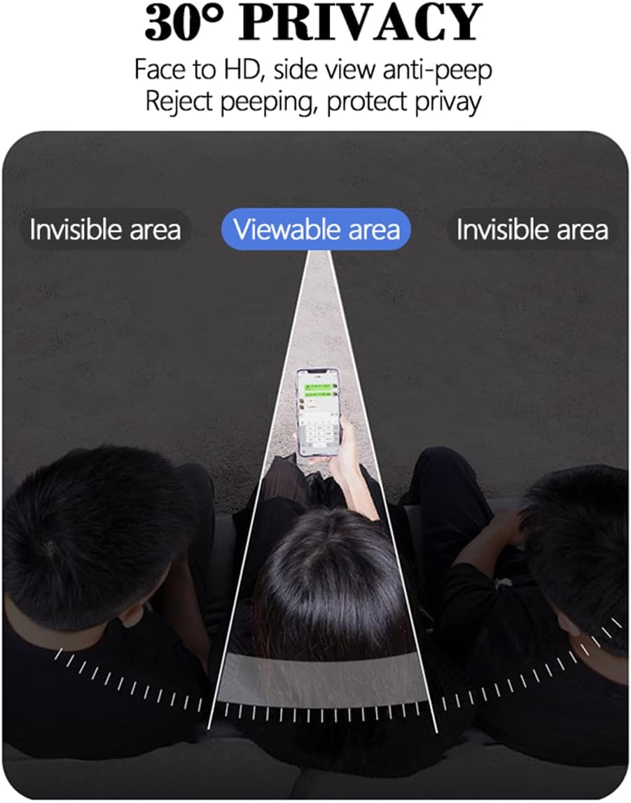 Paquete de 2 protectores de pantalla de hidrogel de película de privacidad compatibles con Samsung Galaxy Z Flip3  Z Flip 3, compatible con fundas.