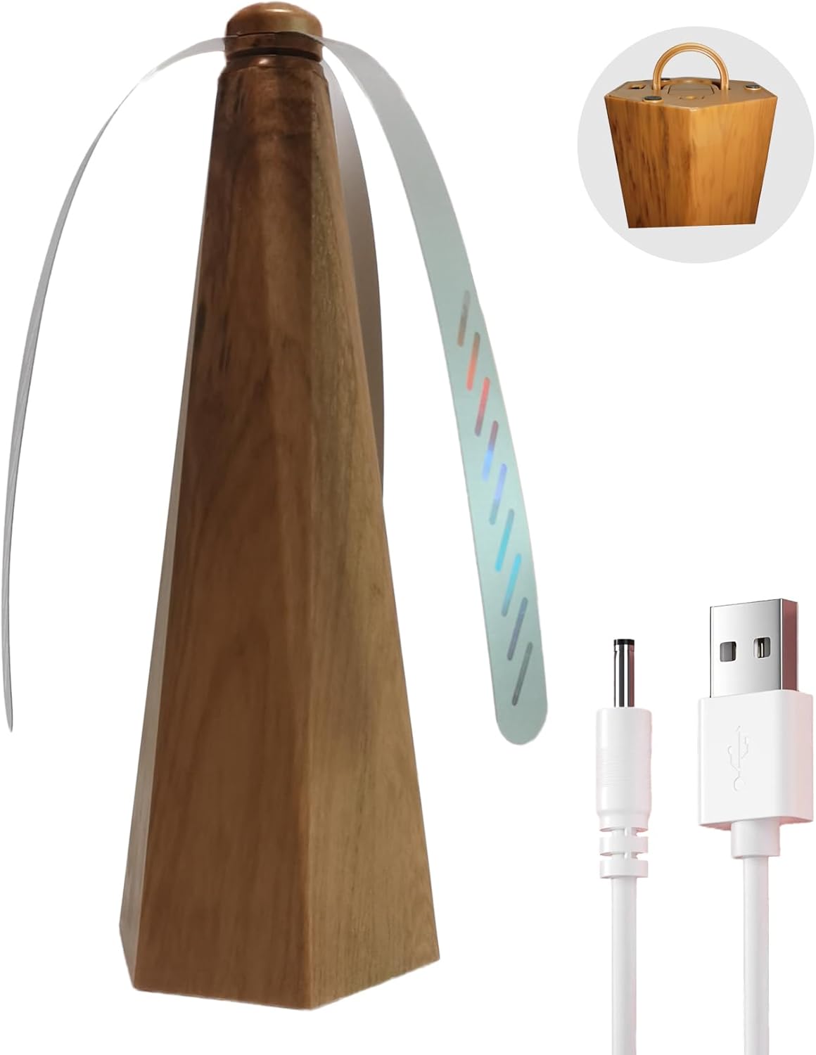 SupeL Ventilador portátil para exteriores, ventilador de comida para comidas exteriores o interiores, alimentado por USB o baterías, ventilador de