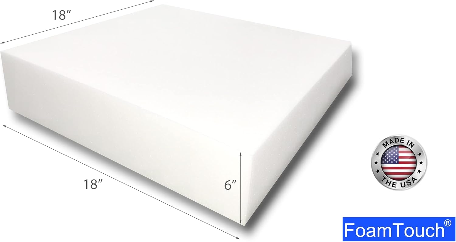 FoamTouch cojín de espuma para tapicería, fabricado en EE.UU.