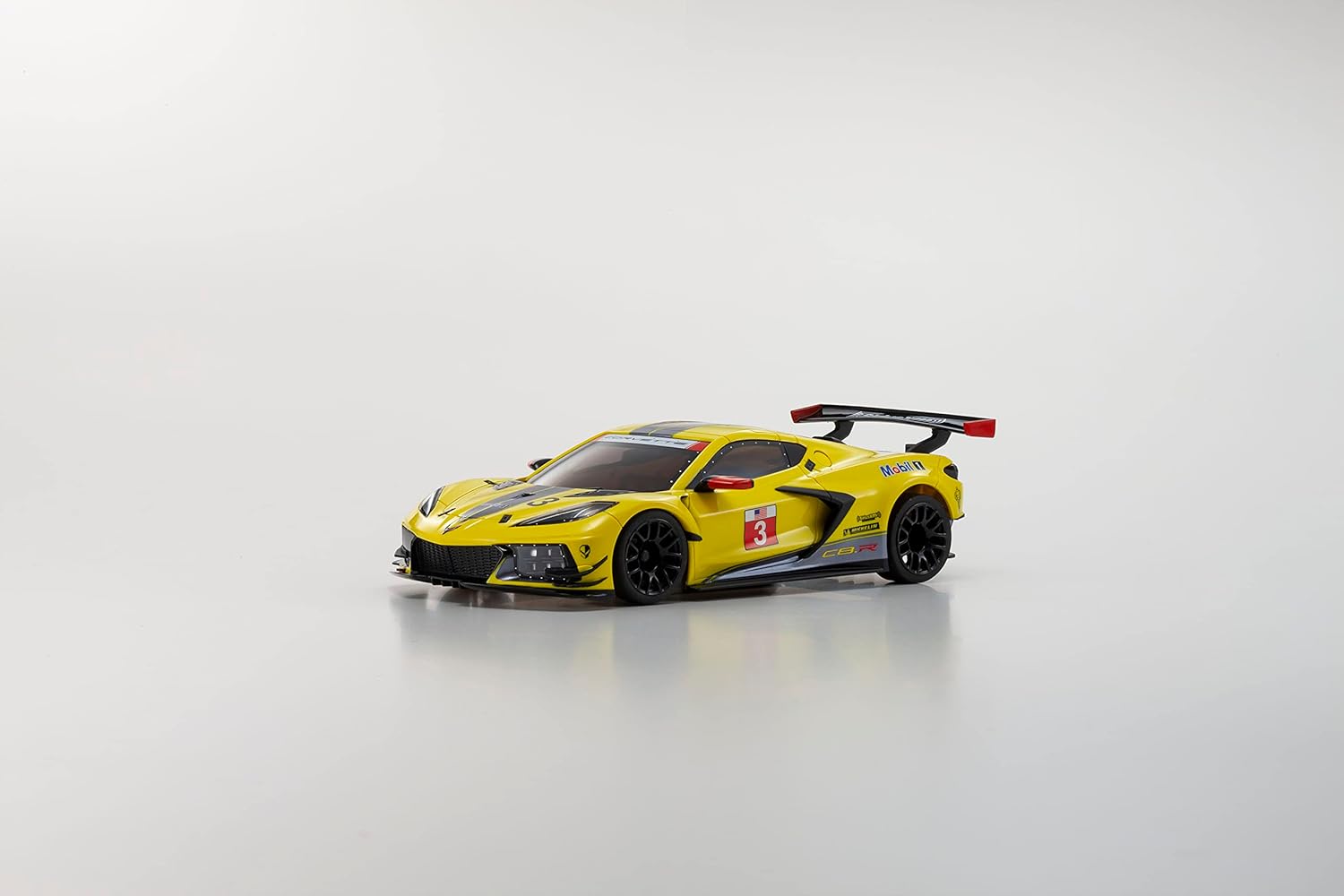 Kyosho MR-03 Mini-Z RWD ReadySet wCorvette C8.R (Yellow)