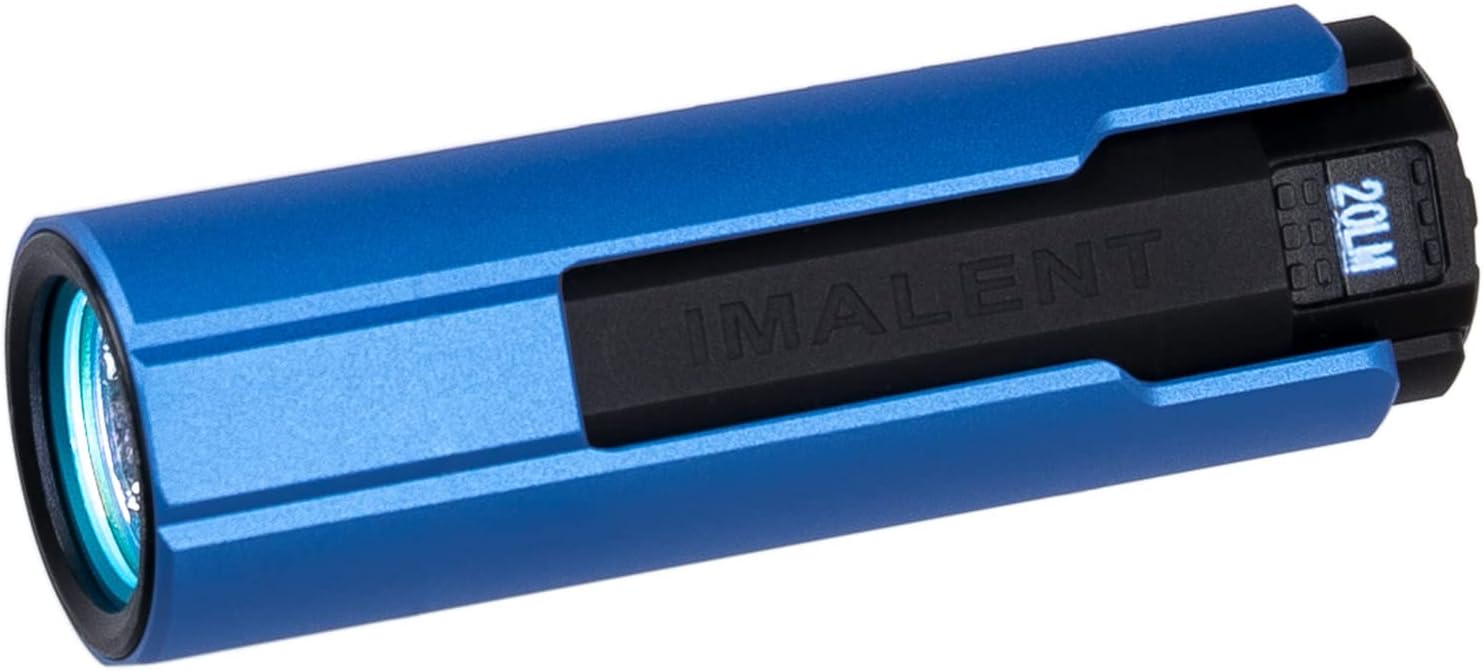 IMALENT LD70 EDC linterna de mano recargable, alto rendimiento 4000 lúmenes con un CREE XHP70.2 LED, 5 niveles de claridad para acampar y senderismo