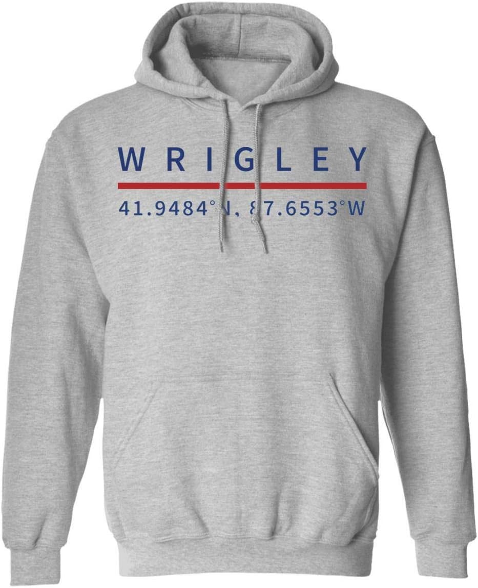 ThirtyFive55 Wrigley Field Coordenates Sudadera con capucha