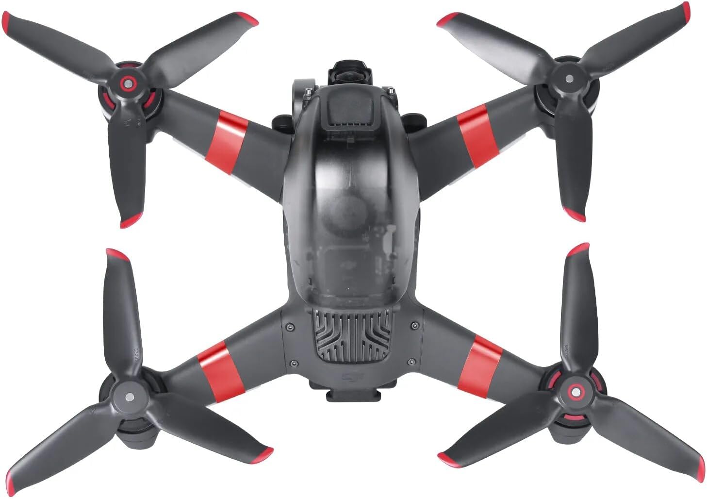 XNasu for D-JI F-PV 5328S Propellers Quick-Release Props with Gift Arm Stickers Drone Accessories (Color  Silver 1 Pair)