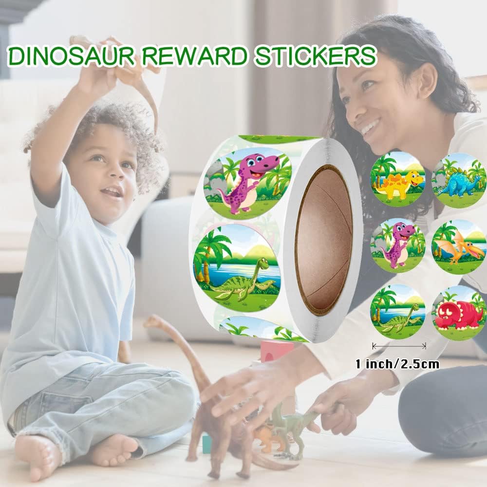 Giliger 2000 calcomanías motivacionales para profesores para niños, calcomanías de recompensa, estudiantes, niños, 4 rollos de calcomanías