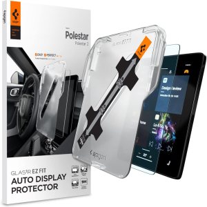 Spigen GlasTR EZ FIT – Protector de pantalla de vidrio templado diseñado para Polestar 2 (2021202220232024) Pantalla táctil de tablero de Spigen GlasTR EZ FIT – Protector de pantalla de vidrio templado diseñado para Polestar 2 (2021202220232024) Pantalla táctil de tablero de