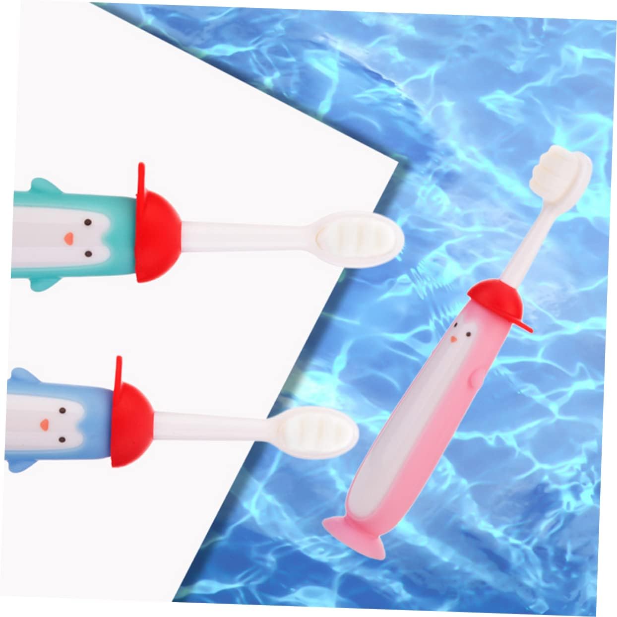 Beavorty 6 Pcs Toothbrush Kids Cepillos De para Niños Toddler Tooth Brush Travel Tooth Brush Manual Tooth Brush Ergonomic Tooth Brush Teeth Brush