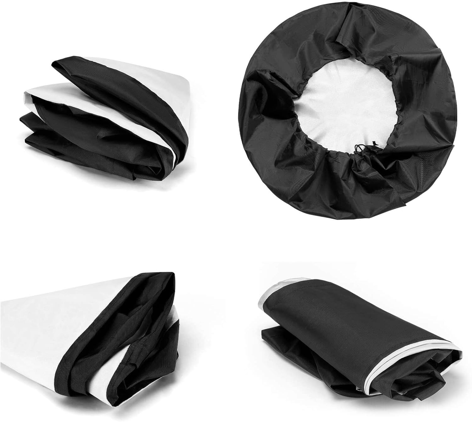 Delerain Dragonfly – Fundas para neumáticos de repuesto, impermeables, a prueba de polvo, ajuste universal para remolques, RV, SUV, camiones y