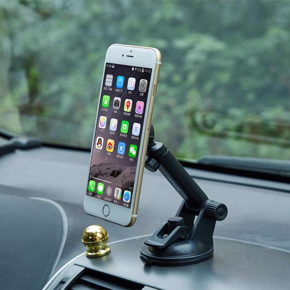 Fonus Soporte magnético de coche para teléfonos Galaxy A03s A13 A14 A23 A53 A54 5G – Soporte para parabrisas telescópico fuerte agarre M8Z