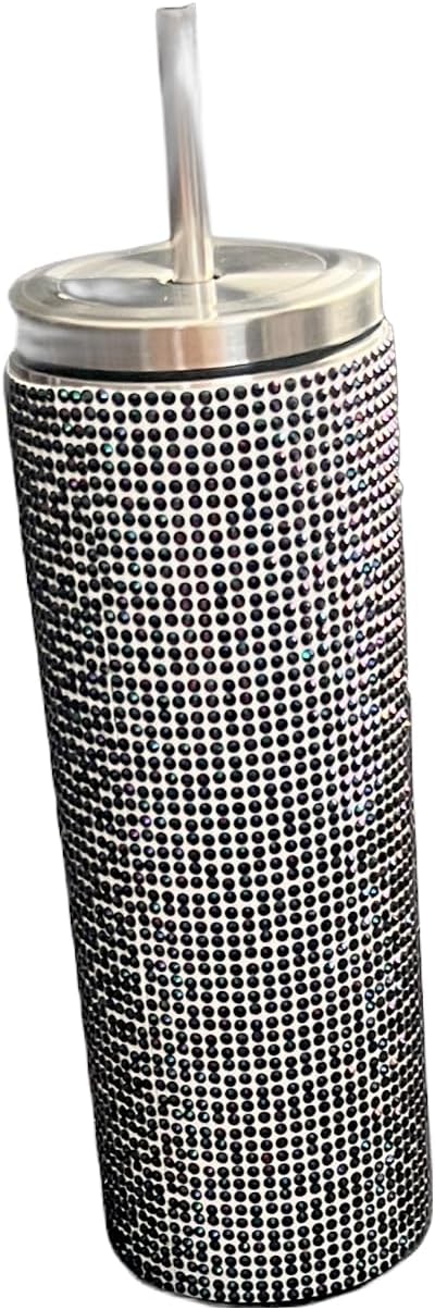 Vaso de diamon, botellas de agua para mujer, vasos de diamantes de imitación, botella brillante de diamantes de imitación con botellas de agua con