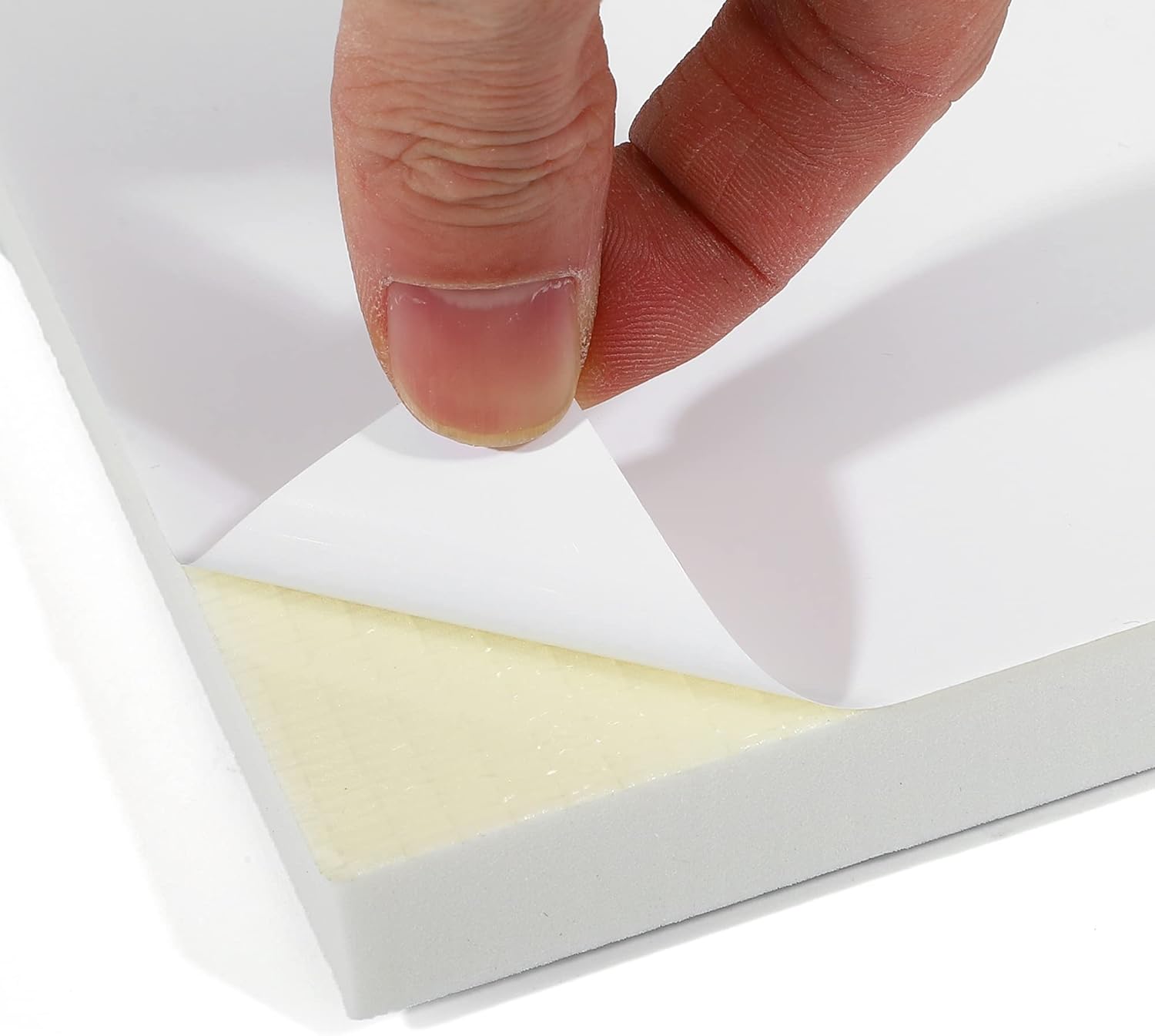 X AUTOHAUX 15.748 x 4.724 x 0.591in, 4 unidades, protector de pared para automóvil, garaje, puerta, anticolisión, impermeable, color blanco
