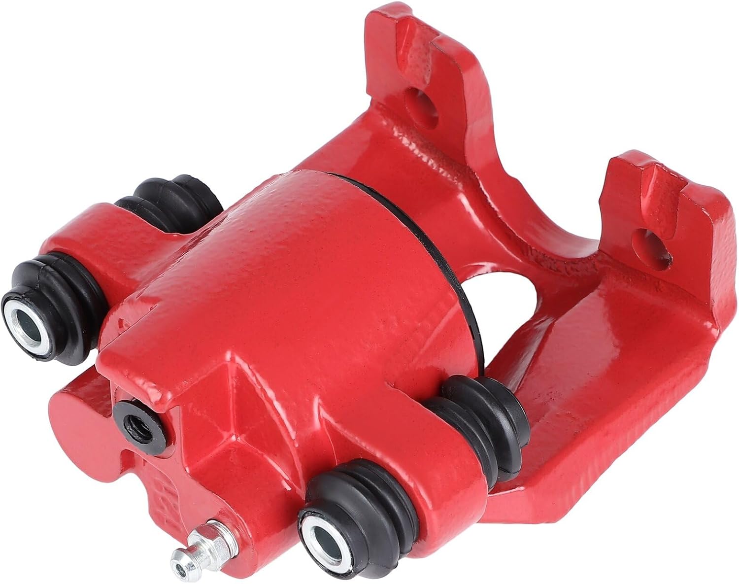 SCITOO Pinza de freno trasera izquierda sin soporte 18-4678 rojo compatible para Ford 1997-2004 para Lincoln 1998-2010