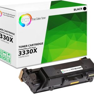 TCT Cartucho de tóner de alta calidad compatible para impresoras Xerox 106R03622, color negro, alto rendimiento, funciona con Xerox Phaser 3330, TCT Cartucho de tóner de alta calidad compatible para impresoras Xerox 106R03622, color negro, alto rendimiento, funciona con Xerox Phaser 3330,