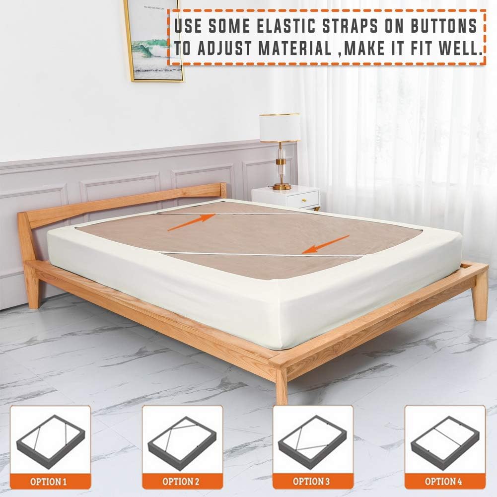 Funda de colchón para cama doble de seis plazas, funda de resorte, funda de colchón