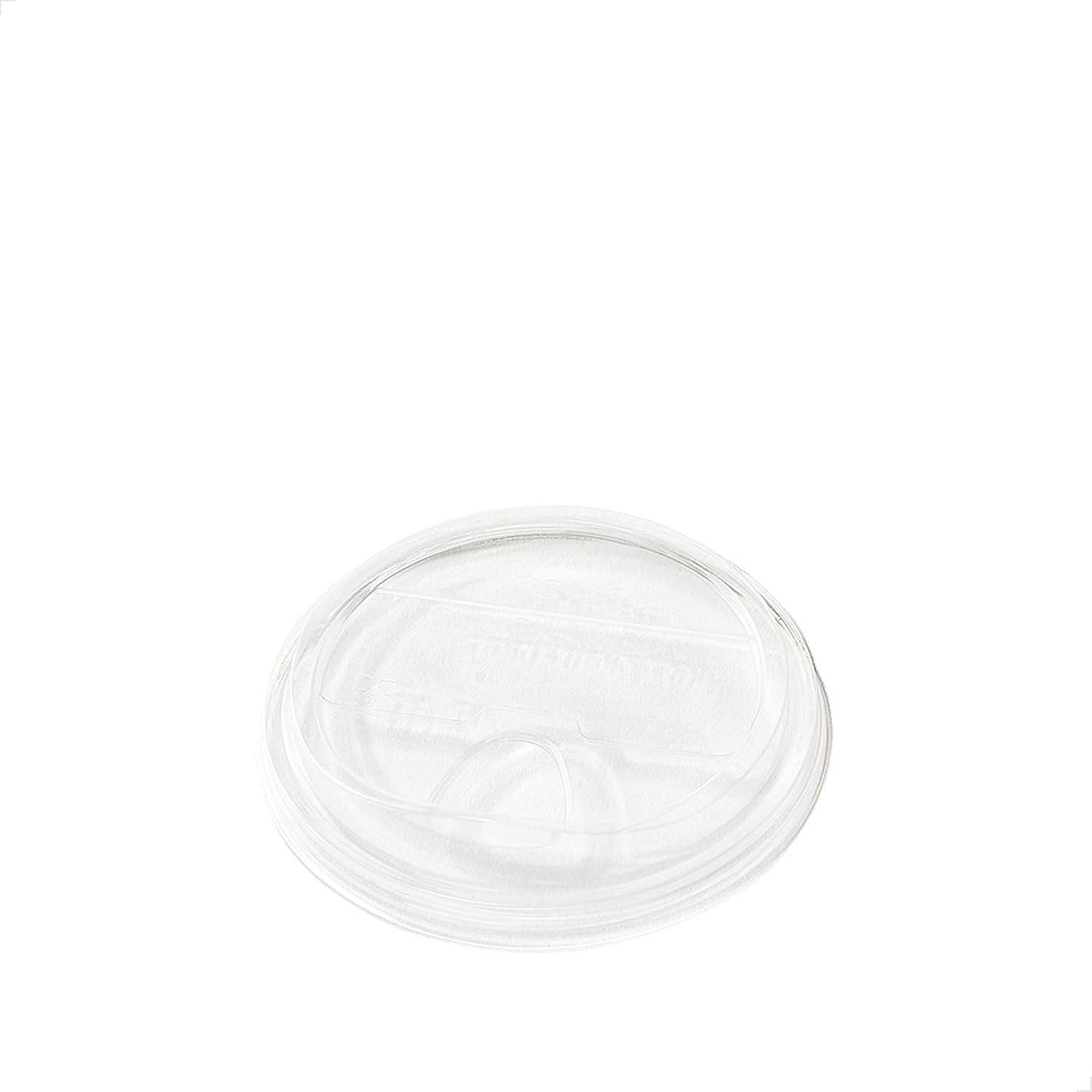 TOSSWARE NATURAL – Juego de 1000 tapas planas para vasos fríos, tapas a base de plantas para tazas frías, tapas de plástico con popote alternativas,