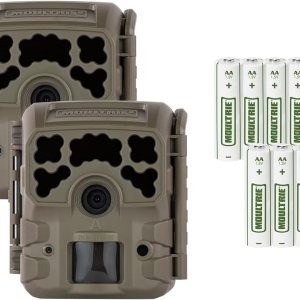 Moultrie Kit de cámara Micro-32i Trail – Paquete doble, 720p, solo movimiento Moultrie Kit de cámara Micro-32i Trail – Paquete doble, 720p, solo movimiento