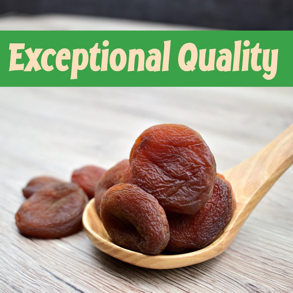 Sincerely Nuts Albaricoques turcos secos orgánicos  Bolsa de tres libras  Fruta de albaricoque sin hueso saludable  Snack vegano crudo  Deshidratado