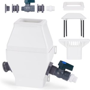 Rainwater Collection System-Tintsabo – Kit de desviador de barril de lluvia para bajantes estándar de 2 x 3 o 3 x 4 pulgadas, desviador de agua de Rainwater Collection System-Tintsabo – Kit de desviador de barril de lluvia para bajantes estándar de 2 x 3 o 3 x 4 pulgadas, desviador de agua de