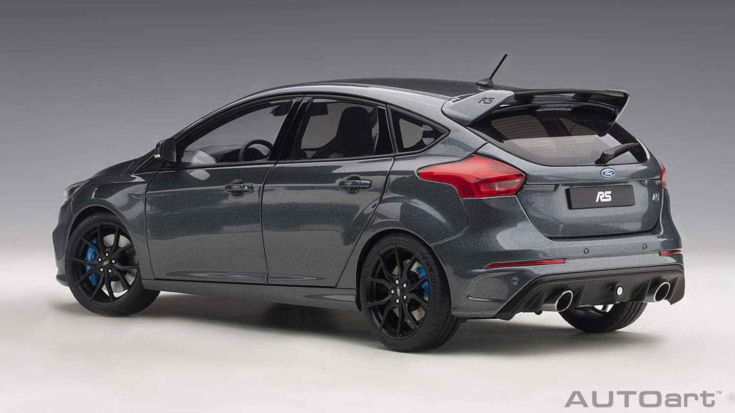 AUTOART 72954 Focus RS Stealth Gray Metallic 118 Model Car 2016