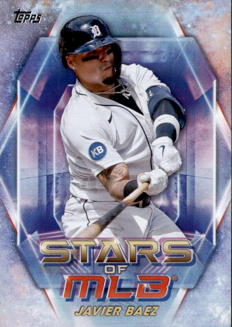 2023 Topps Stars of the MLB #SMLB-5 Javier Baez Detroit Tigers Baseball Trading Card