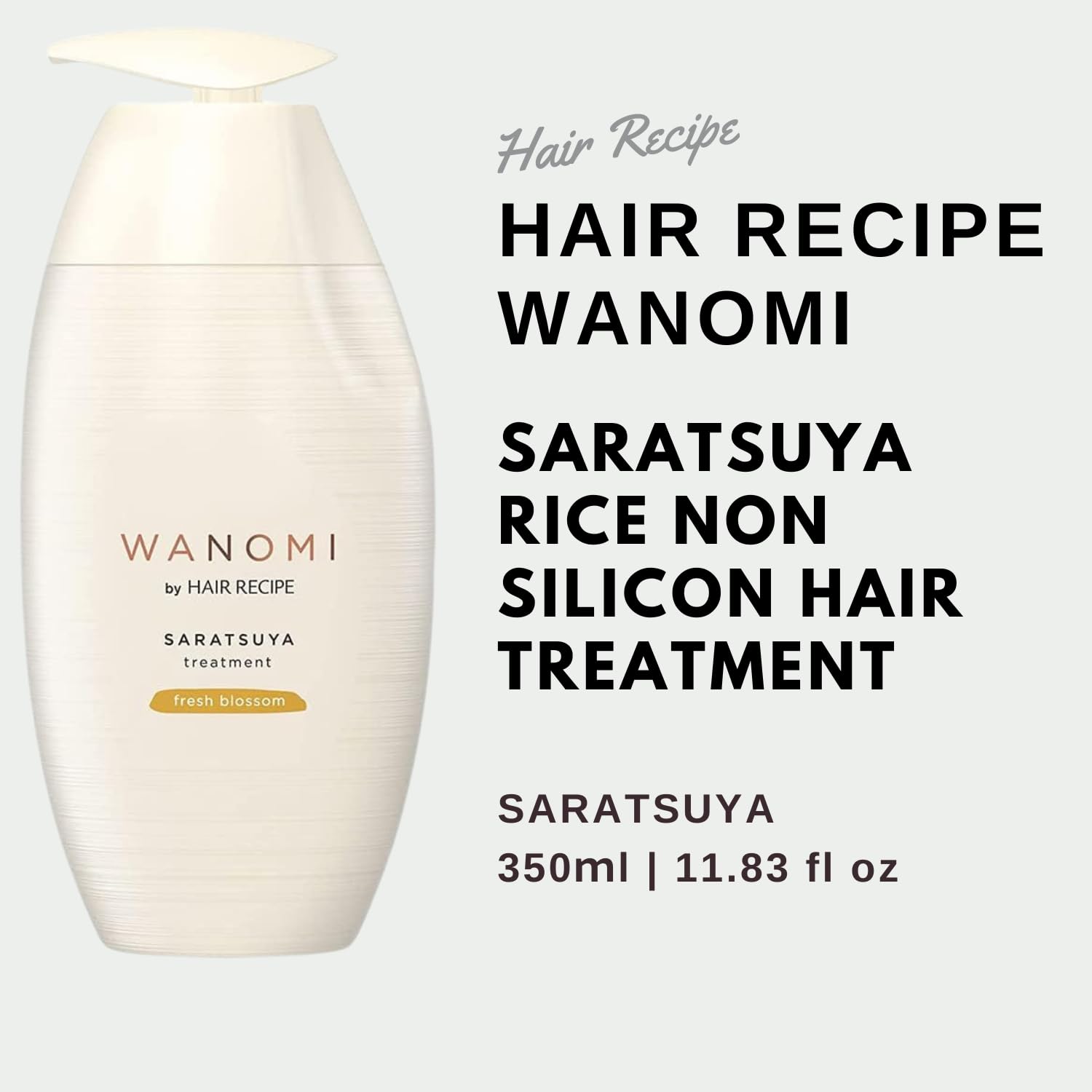 Receta capilar Wanomi Saratsuya Bomba de Tratamiento Capilar – 11.8 fl oz