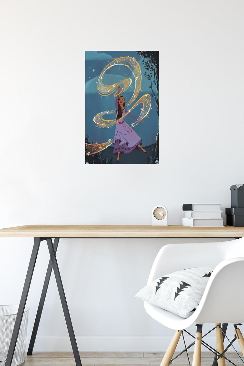 Trends International Disney Wish – Póster de collage 6 (Asha) para pared