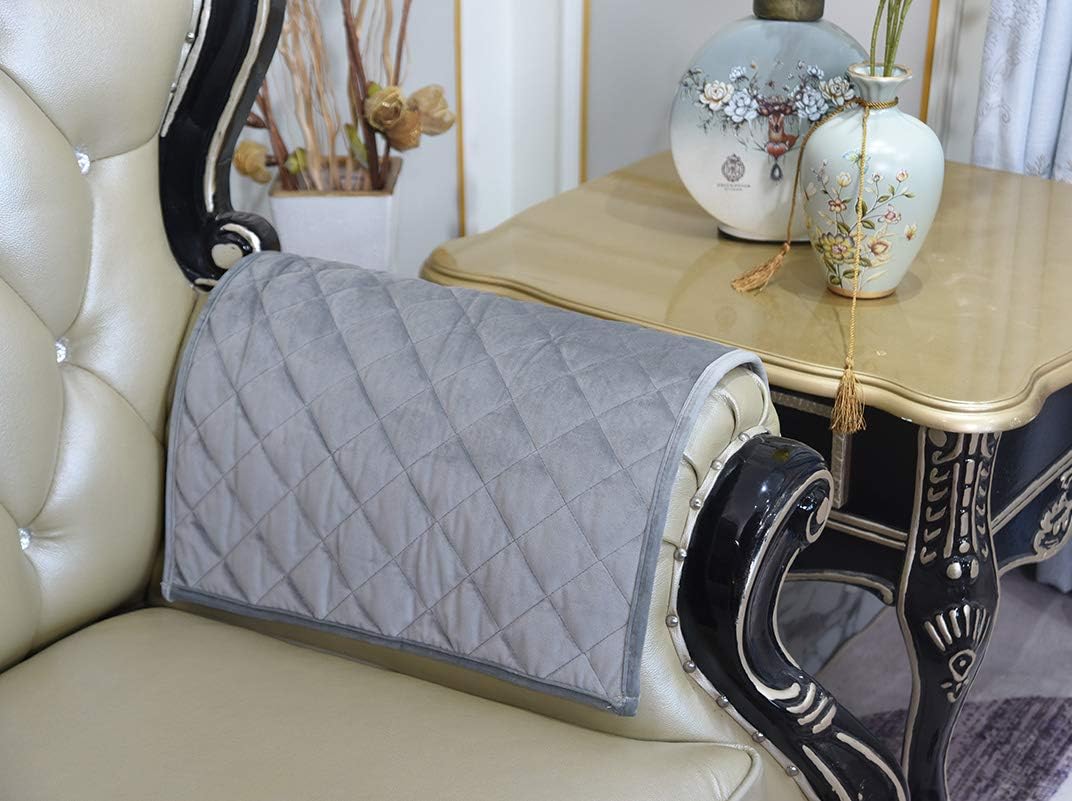 Haomaijia – Funda de sofá antideslizante para sofá de cuero, funda acolchada para proteger el sofá de perros, niños, manchas, etc.