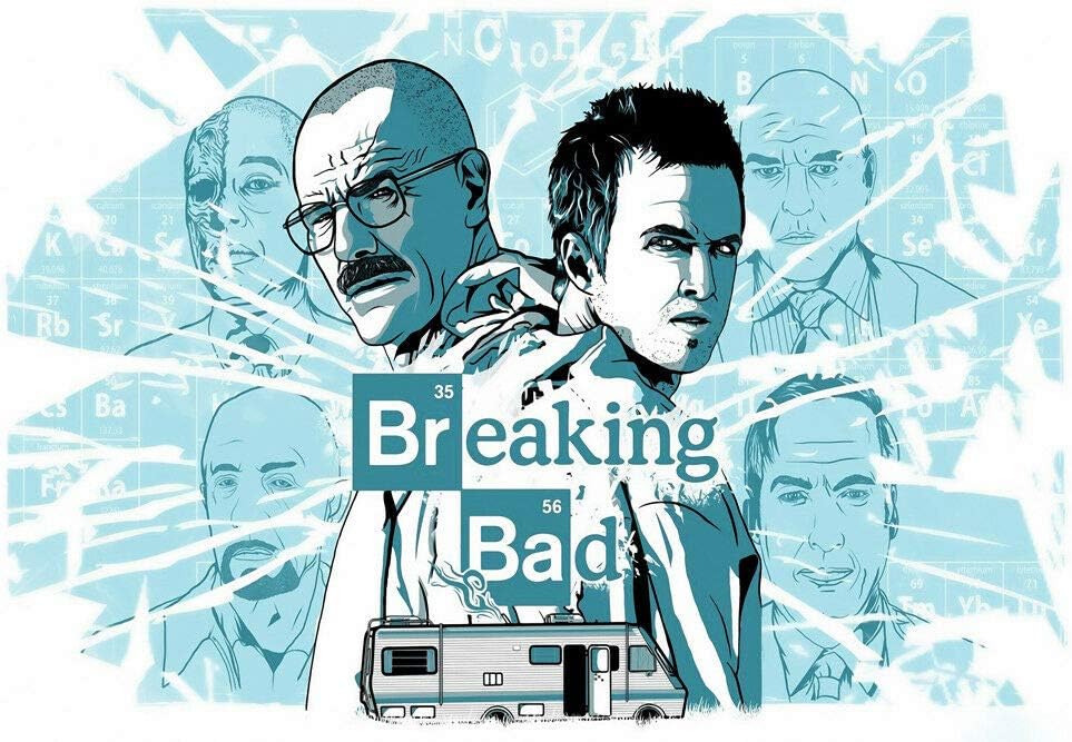 Breaking Bad II – CANVAS OR PRINT WALL ART