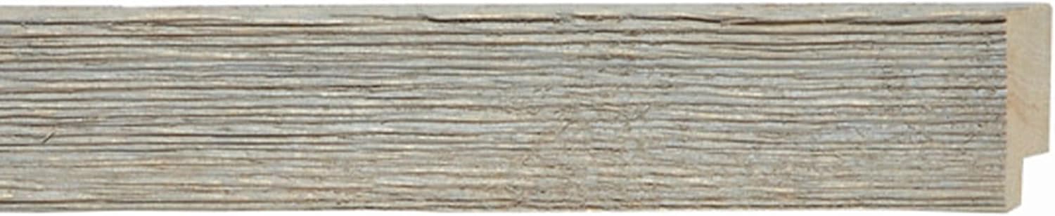 Marco de fotos de madera real gris de 29 x 29 pulgadas de ancho de 1.5 pulgadas  Profundidad del marco interior de 0.5 pulgadas  Marco de fotos