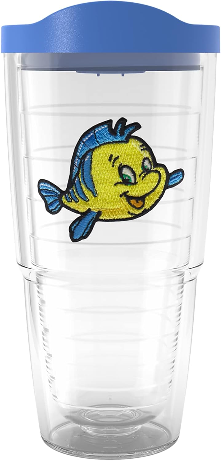 Tervis Disney – Vaso aislado con diseño de La Sirenita, 24 onzas, clásico
