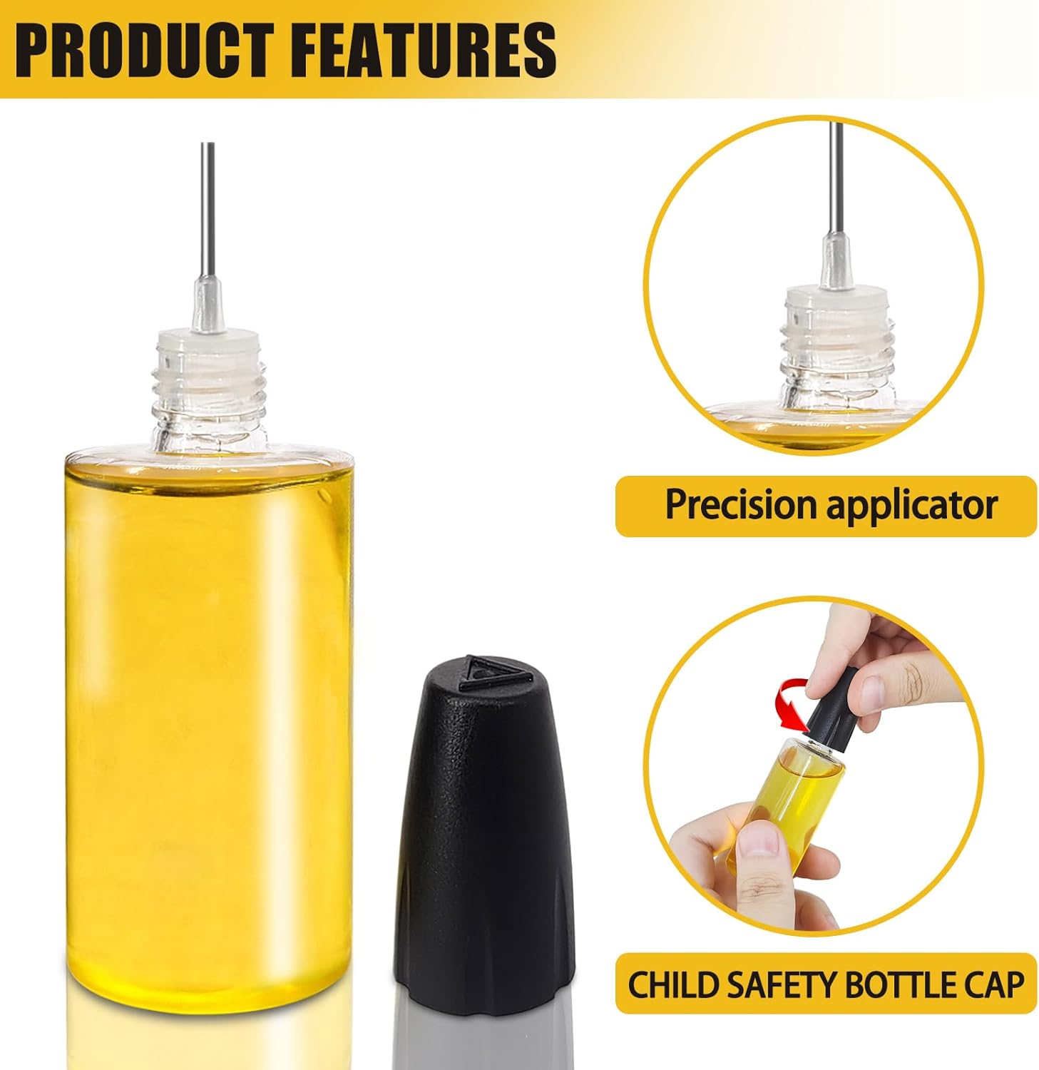 Skateboard Bearing Oil Speed Ball Bearing Oil 1 oz Bearing Lubricant Fast Super Smooth Bearing Lube for Skateboard, Longboard, Scooter, Inline